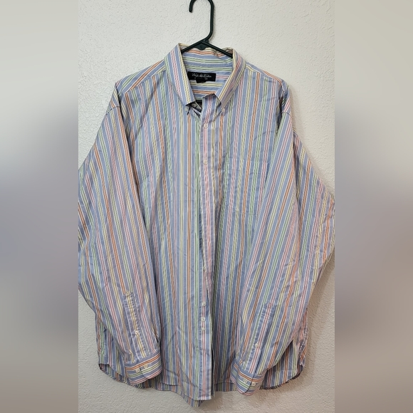 Brooks Brothers Other - Brooks Brothers Country Club Egyptian Cotton Button Shirt Men's XL